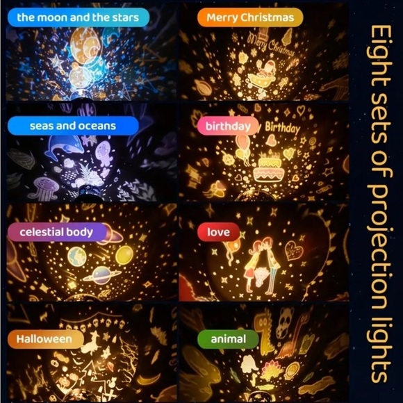 Night Light Musical 8 Projecting Scenes - Picture 6 of 9